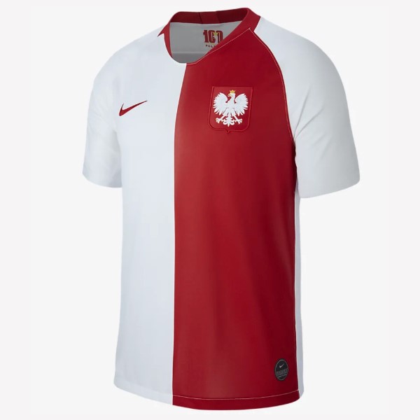 Trikot Polen 100th Weiß Rote Fussballtrikots Günstig